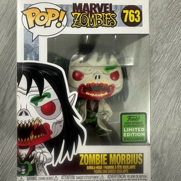 Funko Other - Funko Pop Marvel Zombies #763 Morbius NEW Limited Edition Horror Collectible
